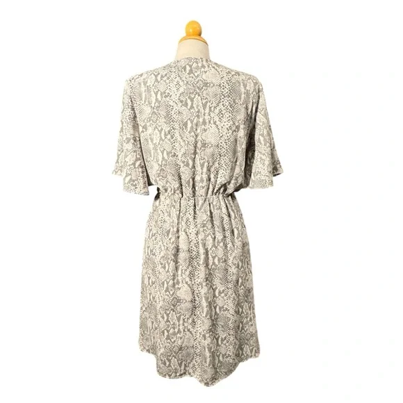 Time and Tru Gray Snakeskin Dress - Picture 2 of 13